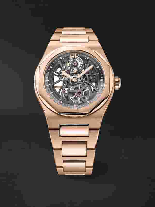 Girard Perregaux Laureato
                           
                                 SKELETON ROSE GOLD - 81015-52-002-52A