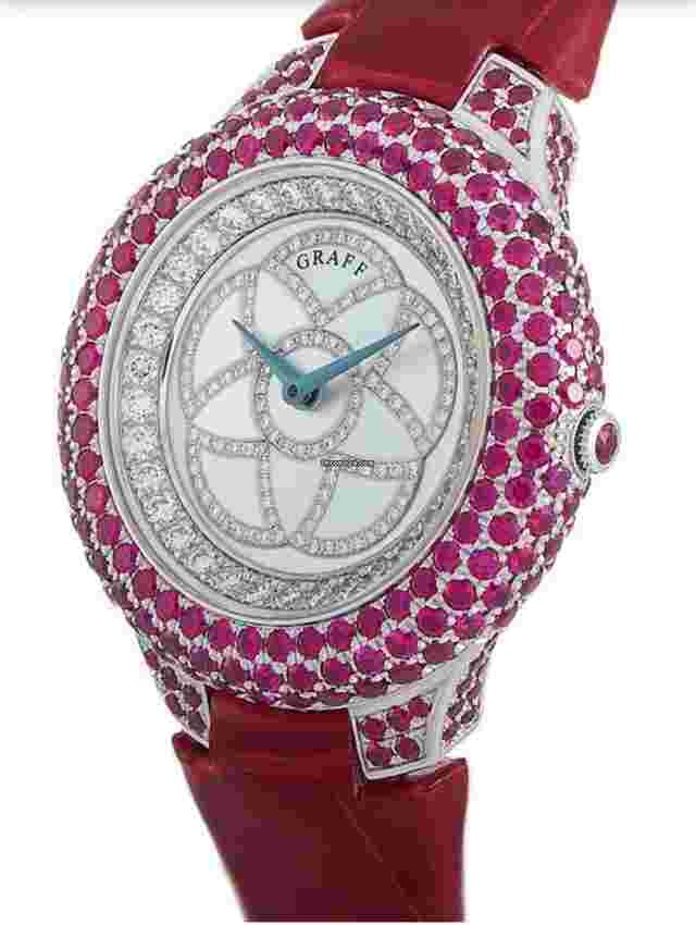 Graf
                           
                                 Halo Ruby Watch NEW UNWORN