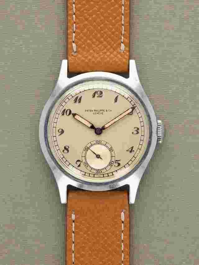 Patek Philippe Calatrava
                           
                                 Ref. 565 - Luminous 'Breguet' Dial With Extract