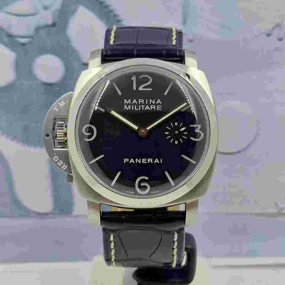 Panerai Luminor Marina Militare Destro Ltd Ed. N1000/1000 Boite + Papiers 2005