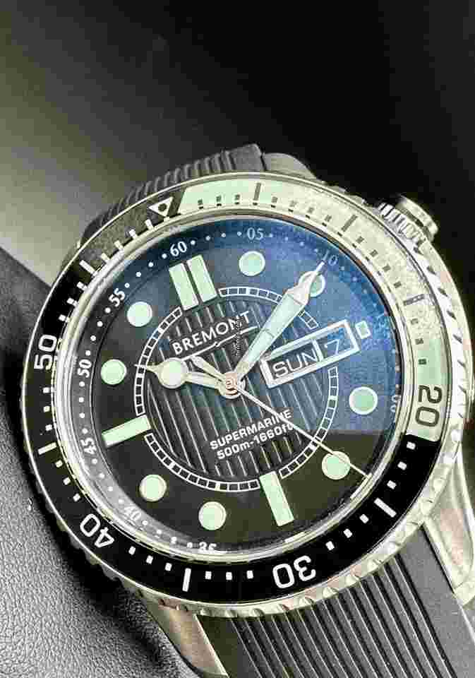 Bremont Supermarine
S500 Swiss CoSC Automatic 43mm Stainless Steel 500m Diver