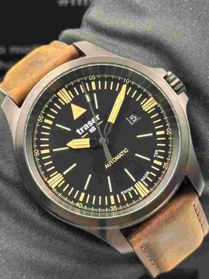 Traser P67 Officer Pro Automatic Black New Full Set Warranty Official dealer