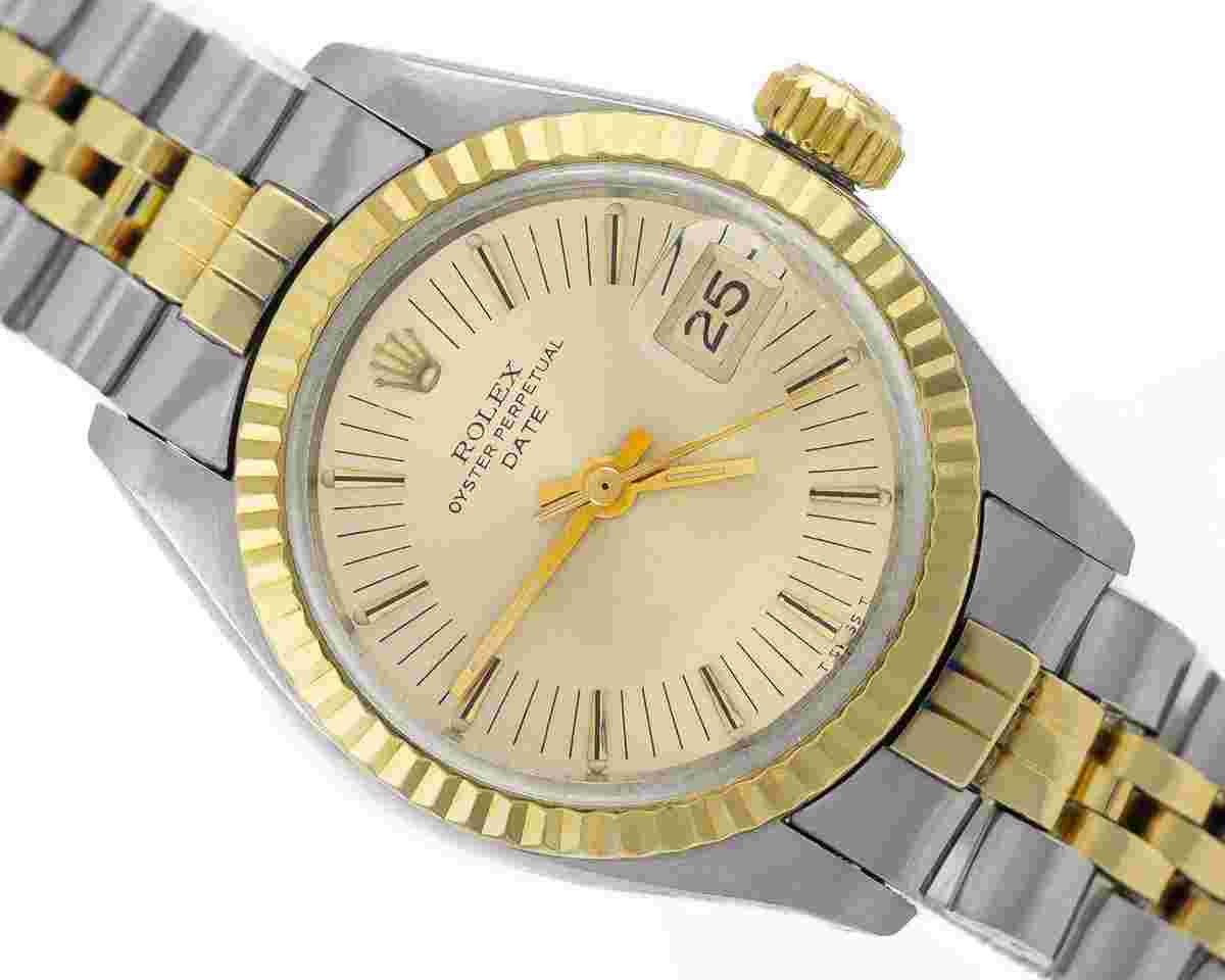 Rolex Oyster Perpetual Lady Date
Stell/18k Ref.6917 Full Set 1975
