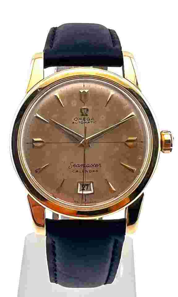 Omega Seamaster
18K Yellow Gold Seamaster Calendar Bumper Automatic