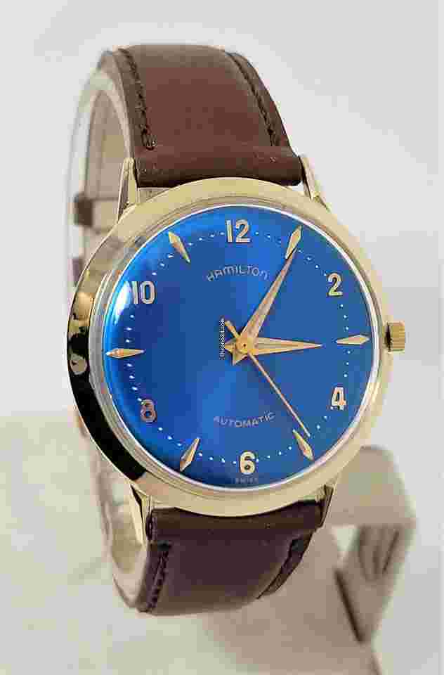 Hamilton
                           
                                 Vintage Solid 14k HAMILTON Micro-Rotor Automatic Watch 1970s Cal 663 SERVICED