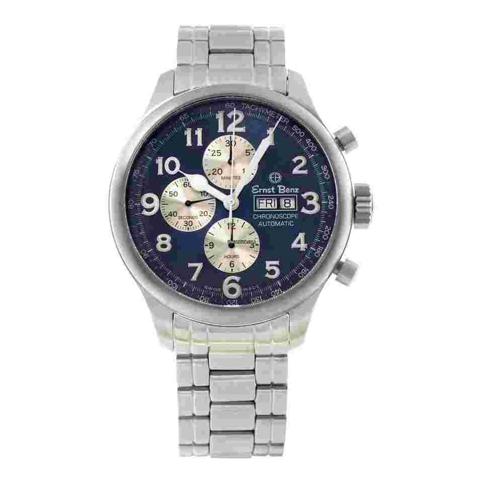 Ernst Benz
                           
                                 Chronoscope Stainless Steel 47mm watch