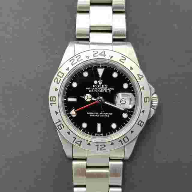Rolex Explorer II
                           
                                 16570 40mm Only swiss Good Condition Stahl Steel 1596