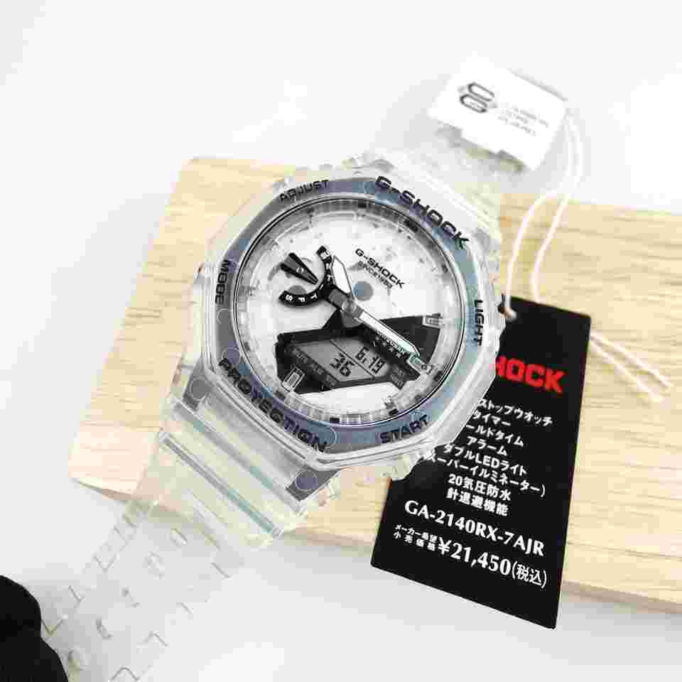 Casio G-Shock 40th Anniversary CLEAR REMIX men's watch GA-2140RX-7AJR