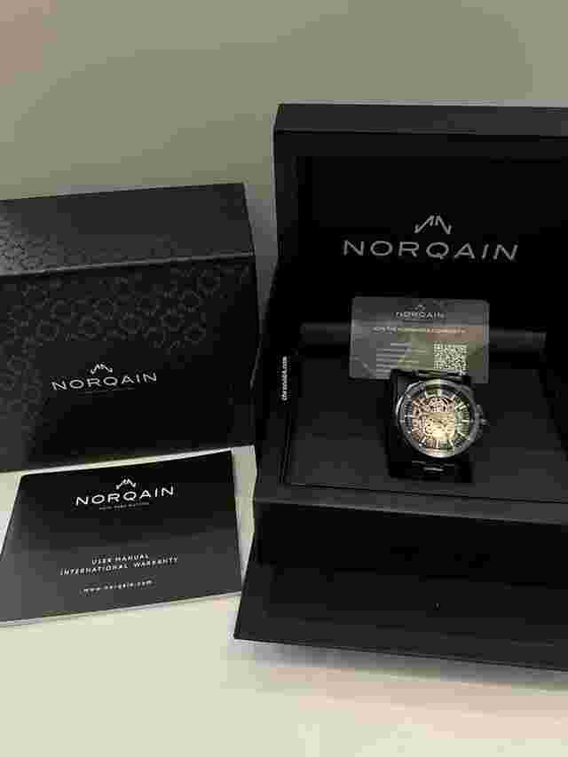 Norqain
                           
                                 Independence Skeleton Chronometer Automatic DLC Steel 42mm