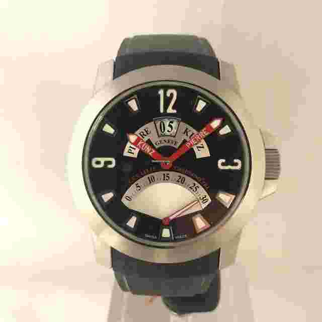Pierre Kunz
                           
                                 Sport in Steel with Silver Dial