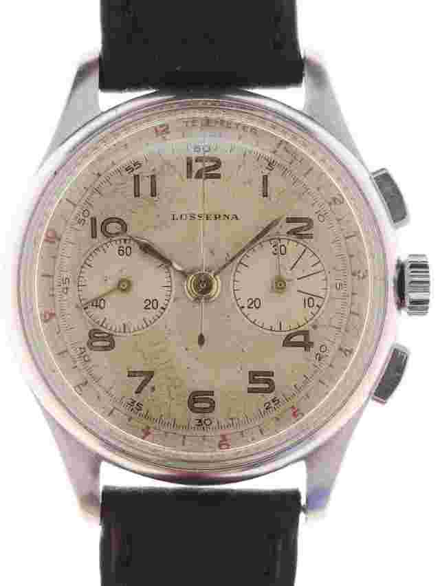 Lusserna Cal. CH 27 Stainless Steel 1950s 
