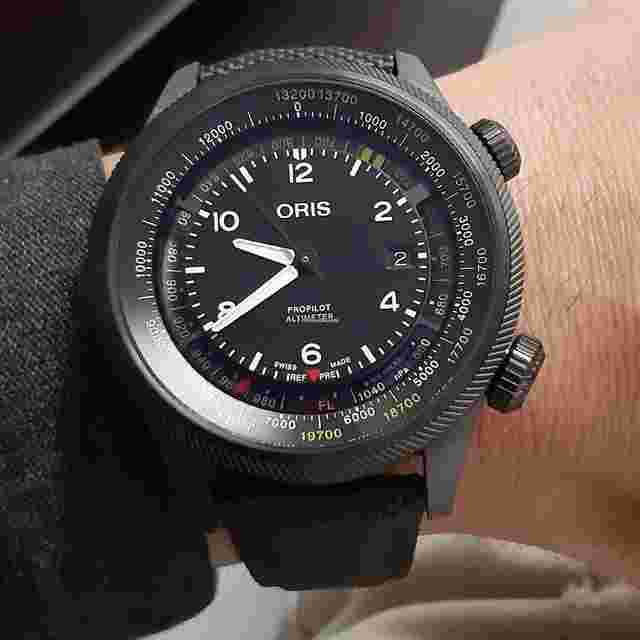 Oris Big Crown ProPilot Altimeter
                           
                                 Titanium PVD 01 793 7775 8734-SET