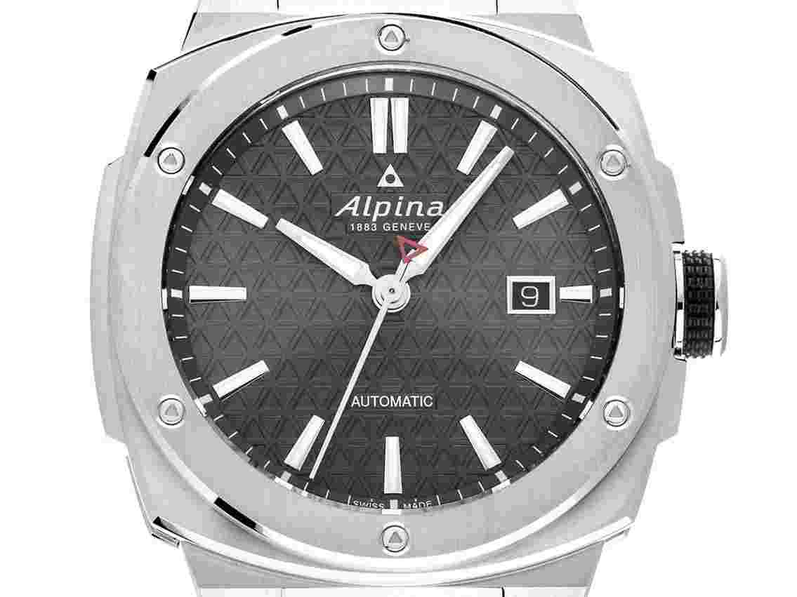 Alpina Alpiner Extreme Stahl Automatik Armband Stahl 41mm Ref.AL-525G4AE6B Box&Pap. Full Set Neu Alpiner Extreme