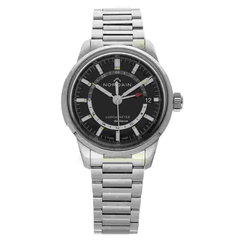 Norqain
2100SGB211201SG Freedom 60 GMT Black Dial Steel 41 Automatic Men's Watch