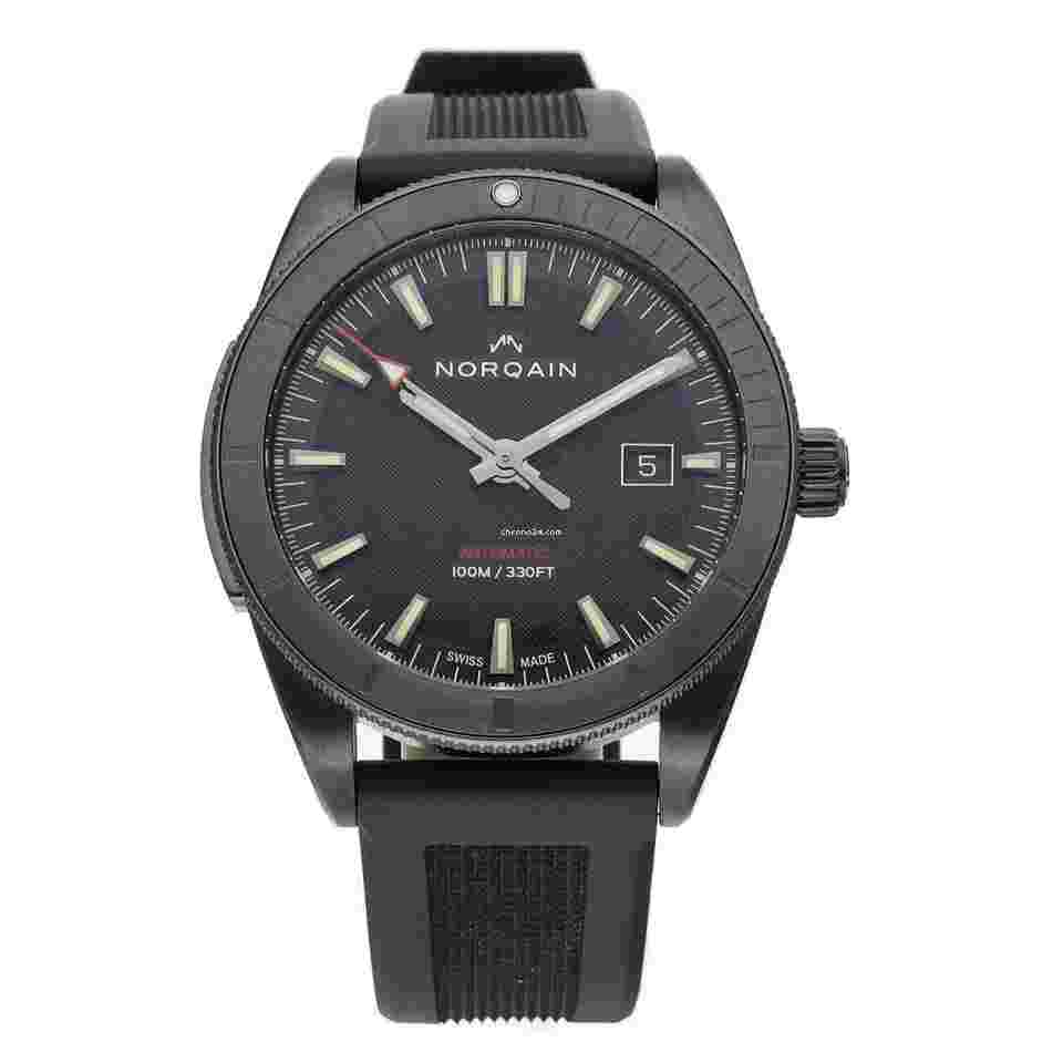 Norqain
NB1000B01A Adventure Sport Black PVD Steel 42 mm Rubber Auto Men's Watch