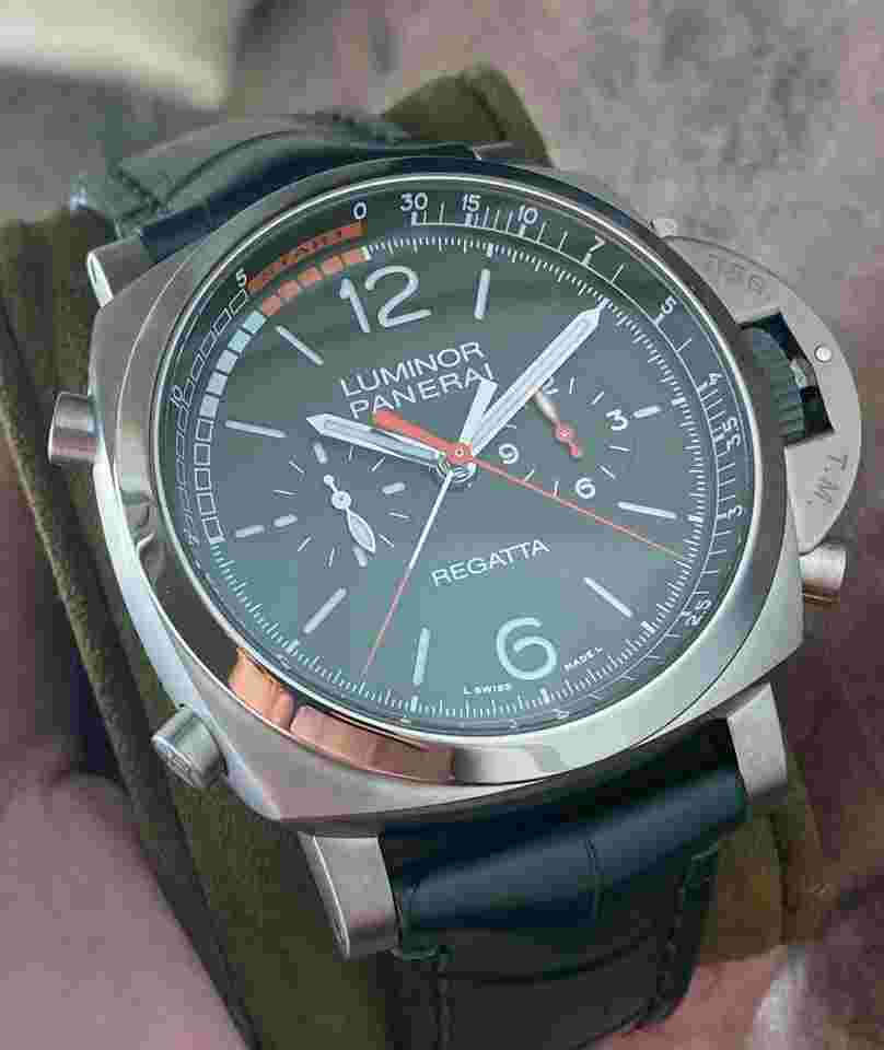 Panerai Luminor Marina Automatic PAM01299 - Regatta Titanium Verde Militare
