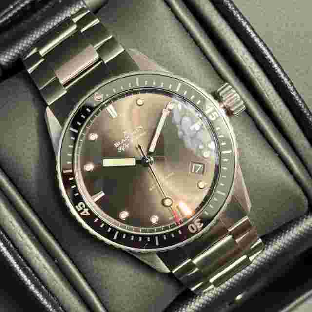 Blancpain Fifty Fathoms Bathyscaphe
                           
                                 NEW 2023 Fifty Fathoms Bathyscaphe 43mm