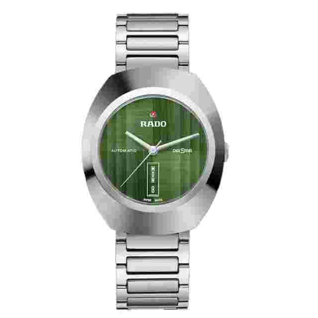 Rado Original
                           
                                 DiaStar Original 38mm Green Dial Ceramos Men's Watch R12160303