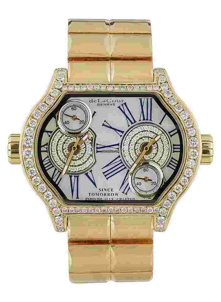 DeLaCour
                           
                                 City 2 Limited Edition 18K Rose Gold & Diamonds Ladies Watch
