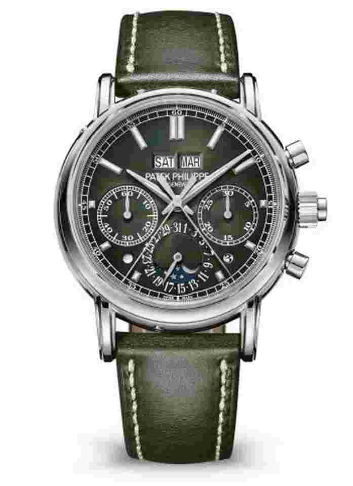 Patek Philippe Perpetual Calendar Chronograph
                           
                                 Grand Complications Perpetual Calendar 18K White Gold Men's Watch
