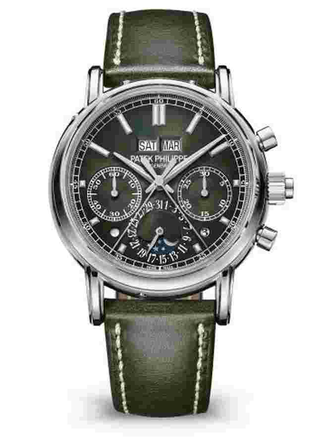 Patek Philippe Perpetual Calendar Chronograph
                           
                                 Grand Complications Perpetual Calendar 18K White Gold Men's Watch
