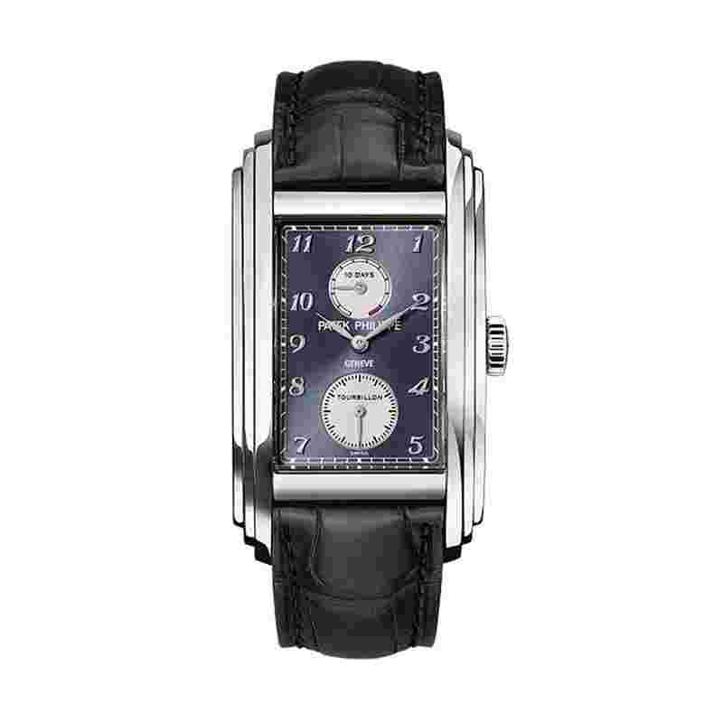 Patek Philippe Grand Complications
                           
                                 10 Day Tourbillon 18K White Gold Men's Watch