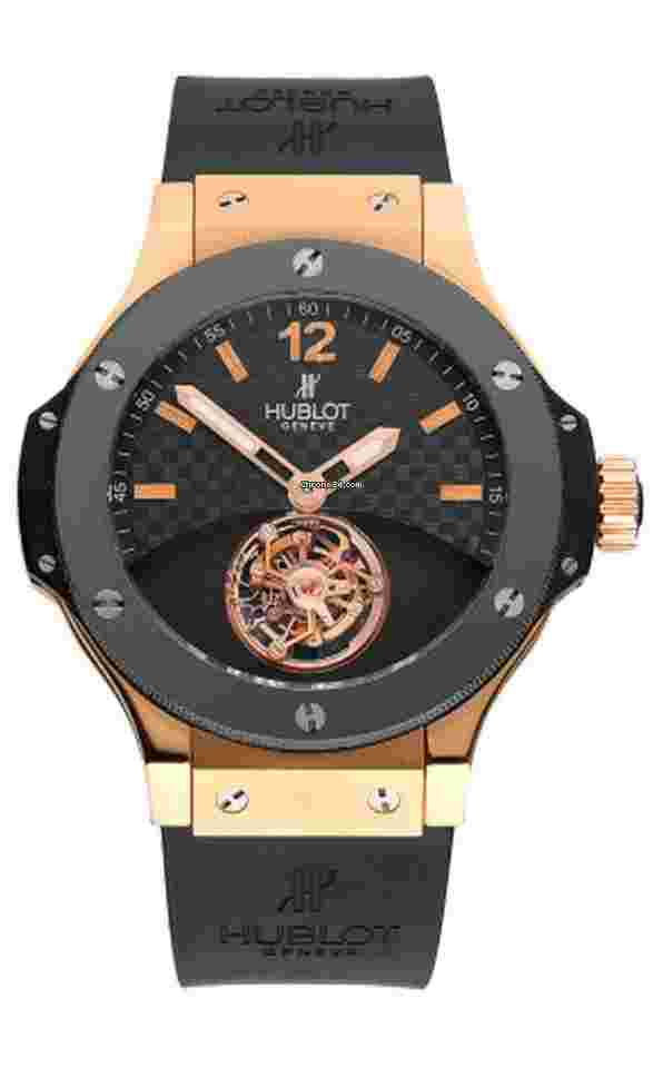 Hublot Big Bang 44 mm
                           
                                 Tourbillon Solo 18K Rose Gold & Ceramic Men’s Watch