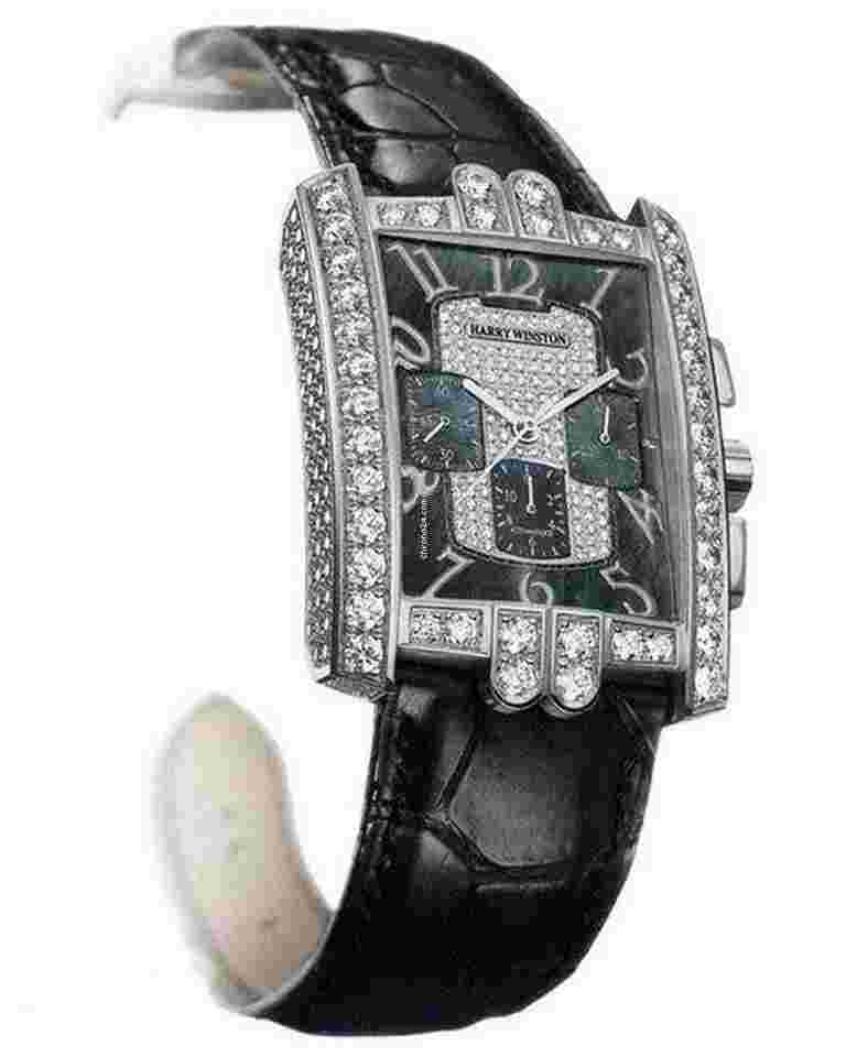 Harry Winston Avenue
Classic 18K White Gold & Diamonds Ladies Watch
