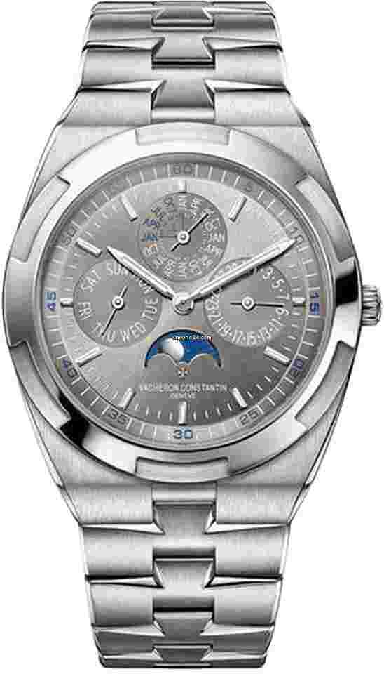 Vacheron Constantin Overseas
Perpetual Calendar Extra Thin 18K White Gold Men's Watch