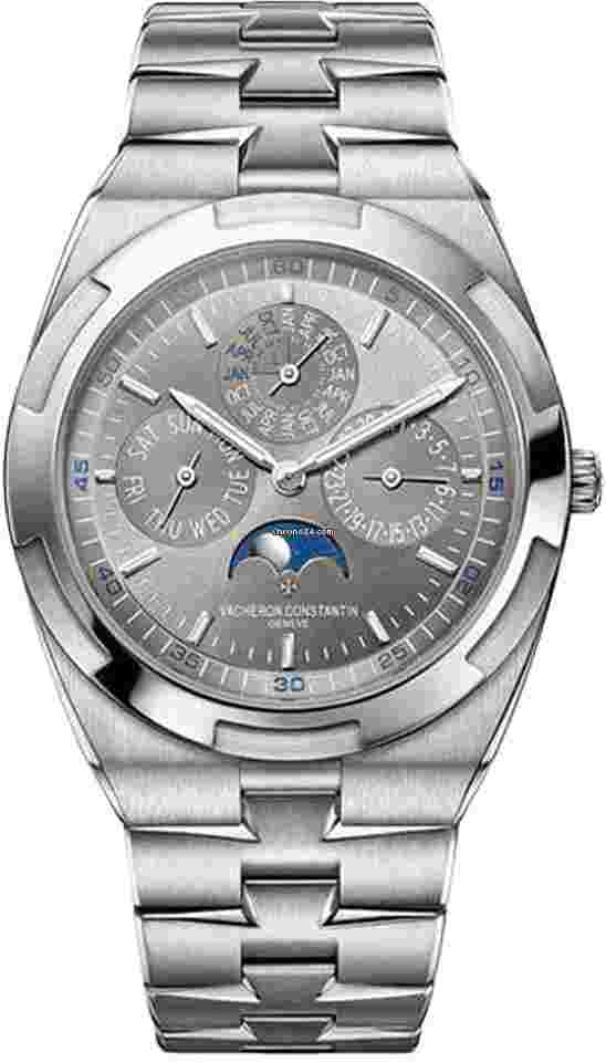Vacheron Constantin Overseas
                           
                                 Perpetual Calendar Extra Thin 18K White Gold Men's Watch