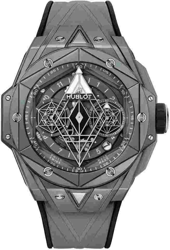Hublot Big Bang Sang Bleu
II Grey Ceramic Mens Watch