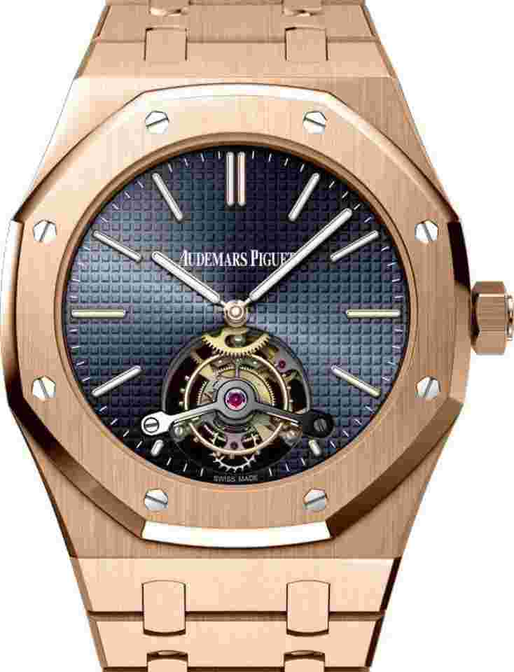 Audemars Piguet Royal Oak Tourbillon
                           
                                 Extra Thin Tourbillon 18K Rose Gold Man's Watch
