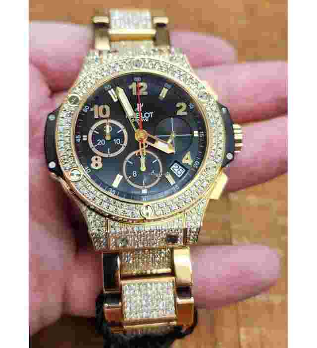 Hublot Big Bang
                           
                                 41mm Rose Gold Set With Diamonds NEW UNWORN