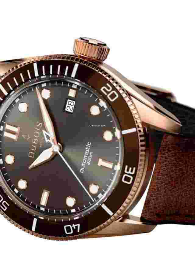 DuBois et fils
                           
                                 DBF007-12 Brown-Rosegold - OFFICIAL DEALER - Historical NOS Movement A. Schild SA AS-1895
