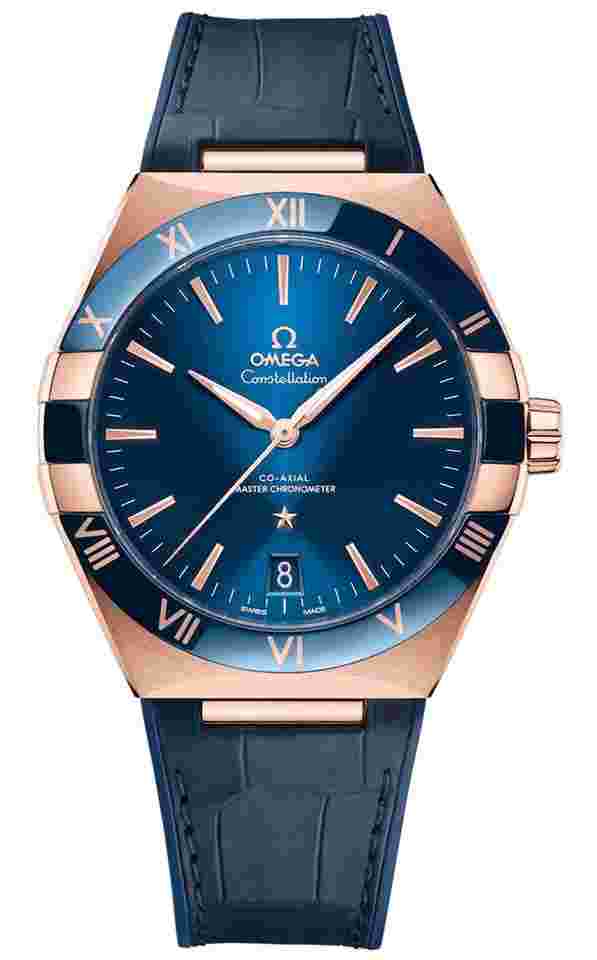 Omega Constellation
Co-Axial Master Chronometer 41mm Blue Sedna Gold Men’s Watch 131.63.41.21.03.001