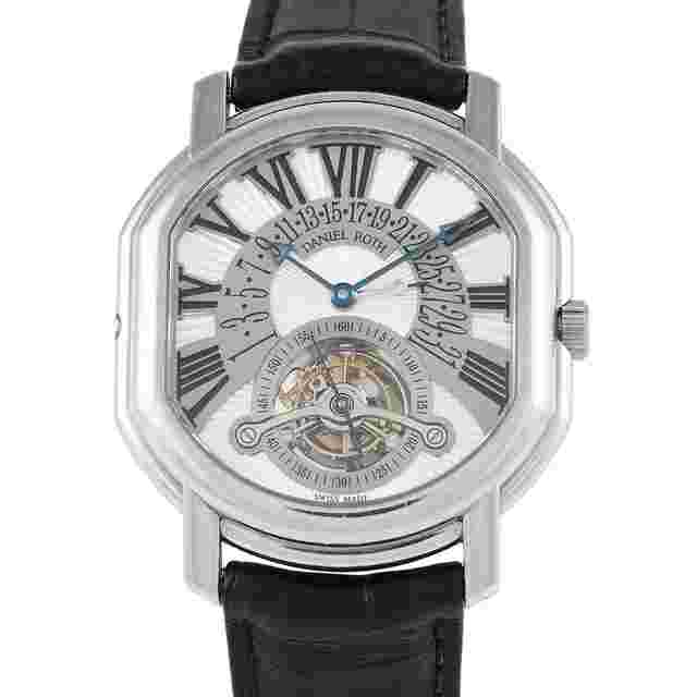 Daniel Roth
                           
                                 White gold mechanical watch 38.5X41.5MM.Tourbillon Retrograde Date
