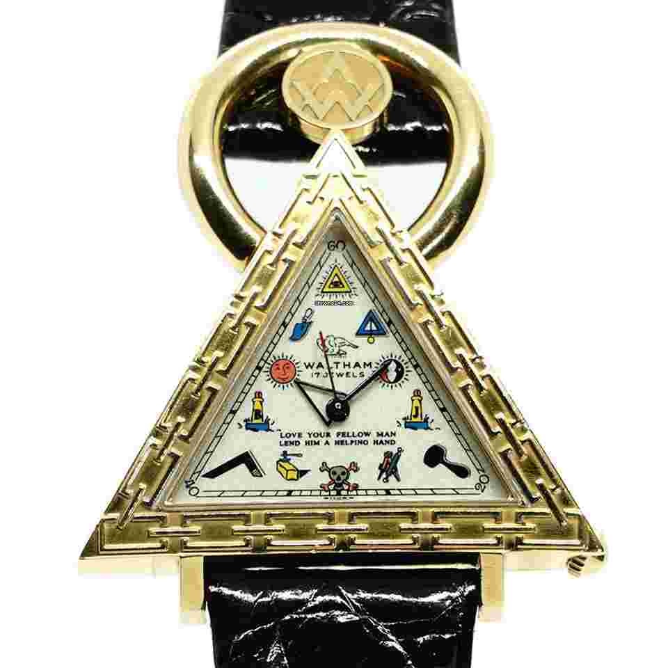 Waltham
                           
                                 96380.74 Manual winding Yellow gold Good