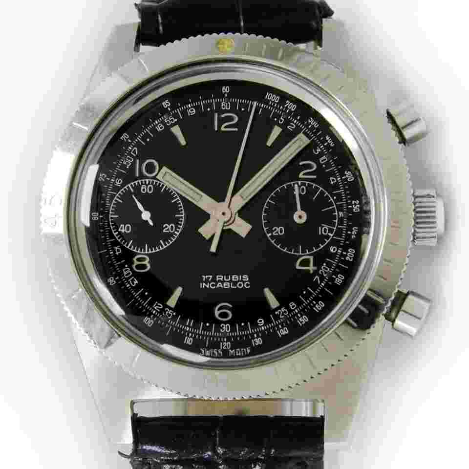 Super Squale Chronograph AA 1343 Winding Wrist Watch