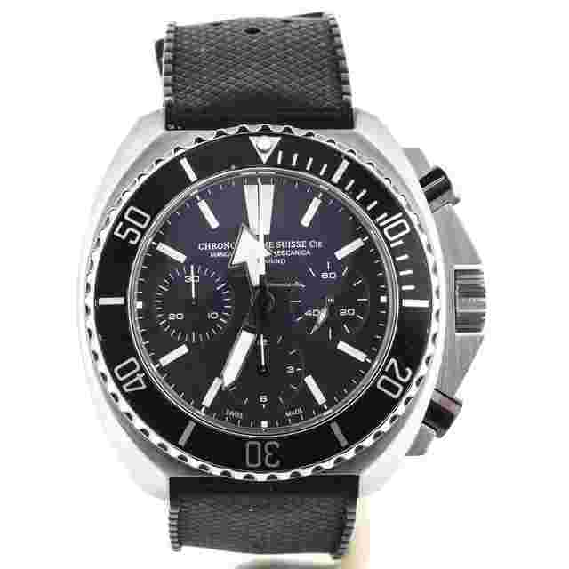 Chronographe Suisse Cie
                           
                                 Mangusta Supermeccanic Steel Rubber 46mm csc261-000295