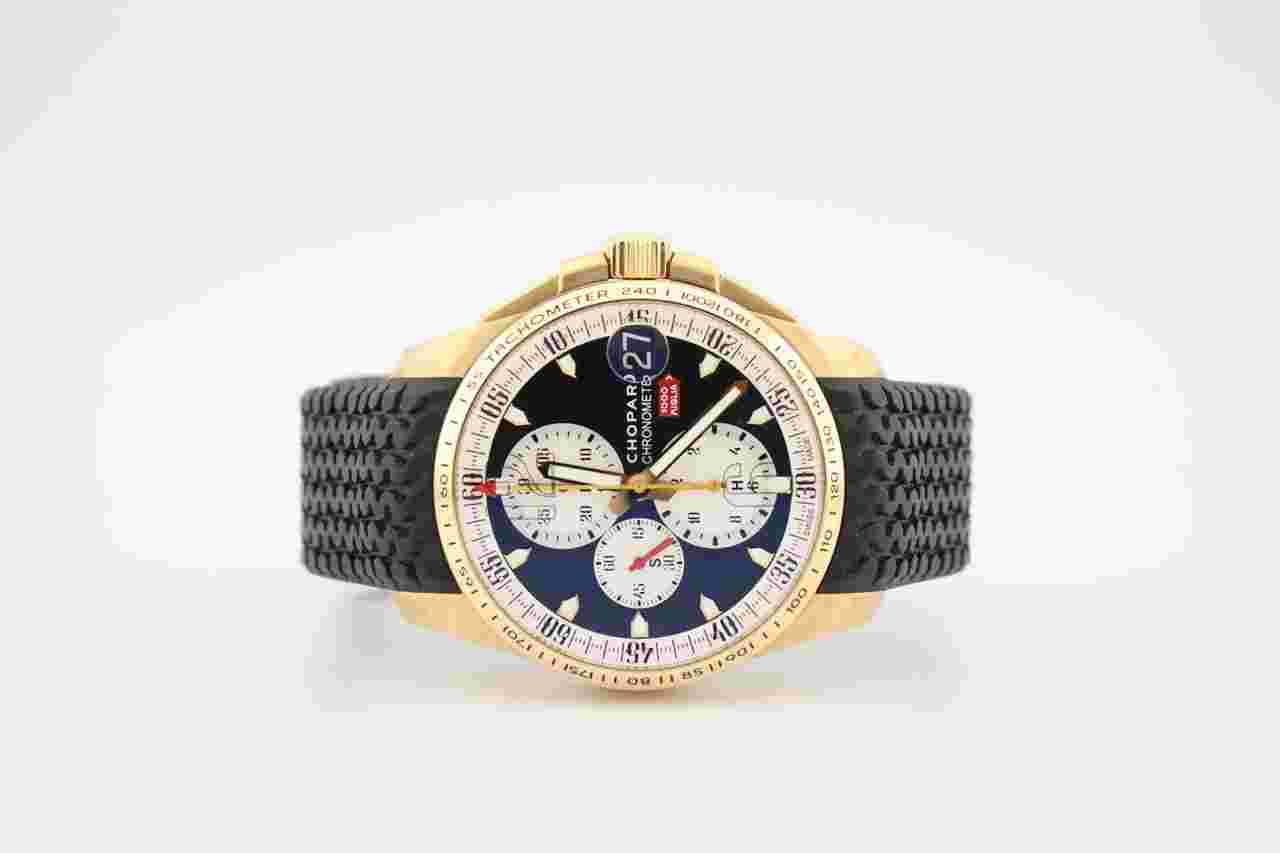 Chopard Mille Miglia
GT XL Chronograph 18k Rose Gold 44mm Watch 161268-5010