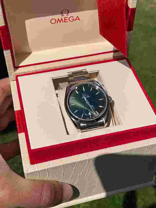 Omega Seamaster Aqua Terra 150m Co-axial Master Small Seconds Montre Omega automatique 38mm full set coffret et facture.