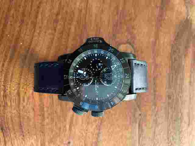 Glycine Airman Sst 12 Air fighter full black