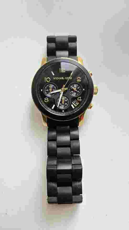 Michael Kors Black Catwalk Chronograph Watch Mk5191