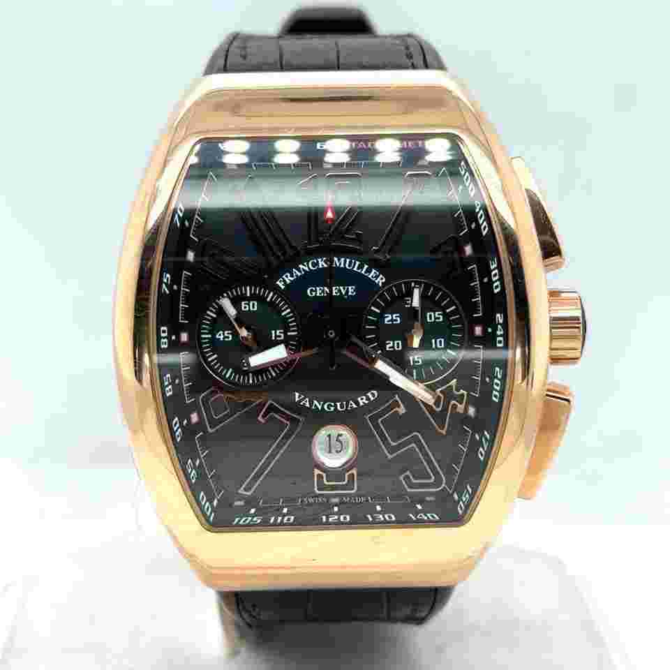 Franck Muller Vanguard
                           
                                 Chronograph Automatic 45mm 18k Rose Gold Men's V 45 CC DT
