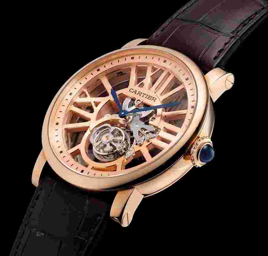 Cartier Rotonde de Cartier
Skeleton Flying Tourbillon 18k Rose Gold Limited Edition Full Set 2023 Service