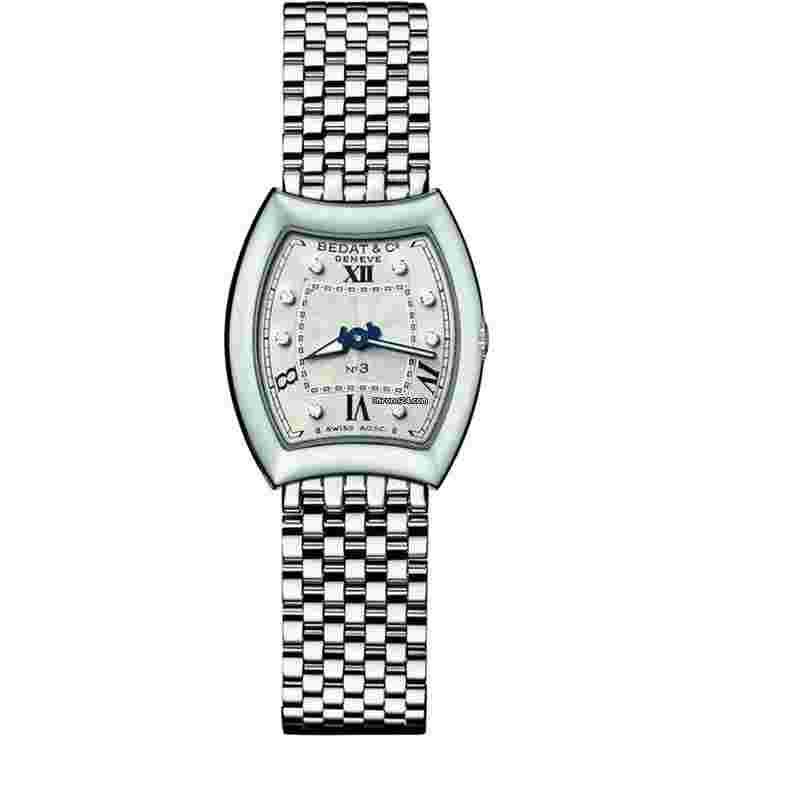 Bedat & Co Nº3
No. 3 Diamond Silver Dial Quartz Stainless Steel Ladies Watch 305.011.109