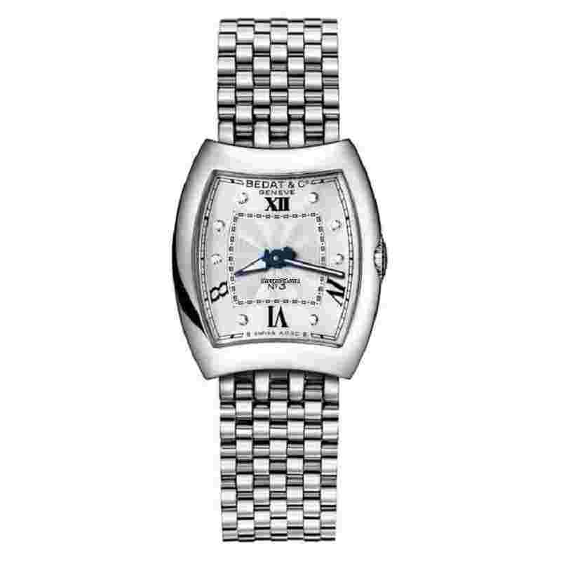Bedat & Co Nº3
No. 3 Silver Diamond Dial Quartz Stainless Steel Ladies Watch 316.011.109