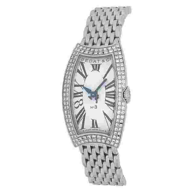 Bedat & Co Nº3
                           
                                 No. 3 Silver Dial Quartz Stainless Steel Ladies Watch 384.031.600