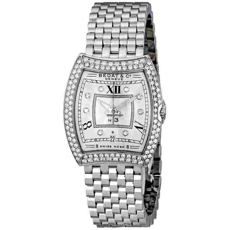 Bedat & Co Nº3
                           
                                 No. 3 White Diamond Dial Stainless Steel Ladies Watch 314.031.109