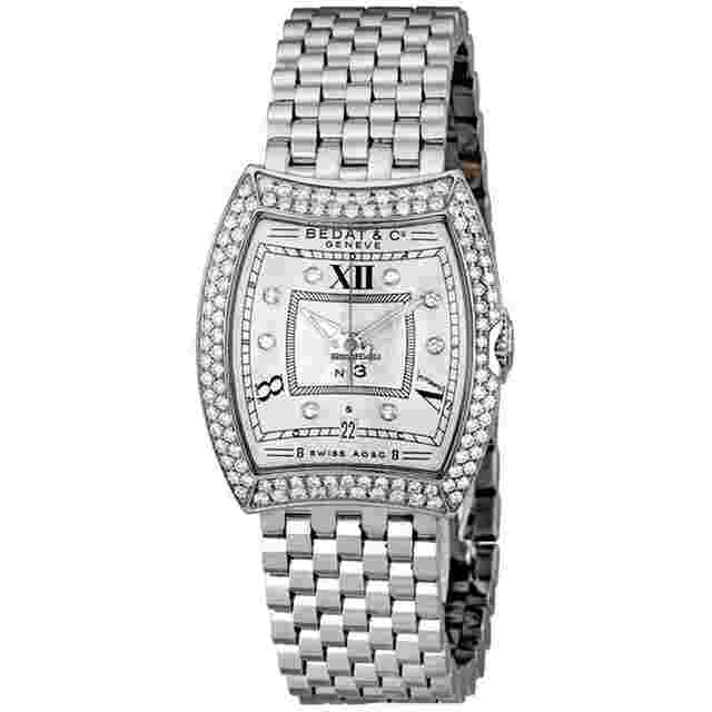 Bedat & Co Nº3
                           
                                 No. 3 White Diamond Dial Stainless Steel Ladies Watch 314.031.109
